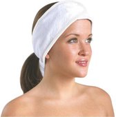 Make Up Hoofdband Wit - Haarband - Om je haren uit je gezicht te houden tijdens het opmaken