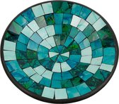 Bowl mosaic blue mix L