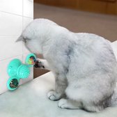 Interactief speelgoed kat - Katten Speeltjes - Windmolen Kattenspeeltje - Speeltje Kitten - Blauw