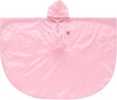 Doiy Regenponcho Smile In The Rain 104 Cm Polyester Roze