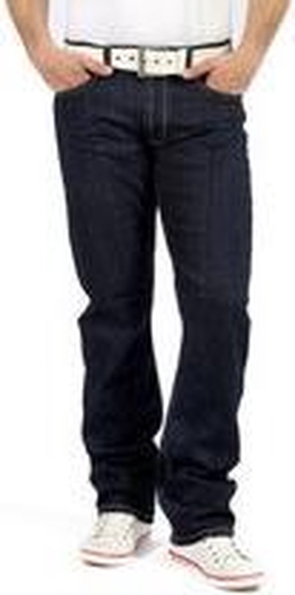 MASKOVICK Heren Jeans Clinton stretch Regular - Dark Rinsed - W31 X L32