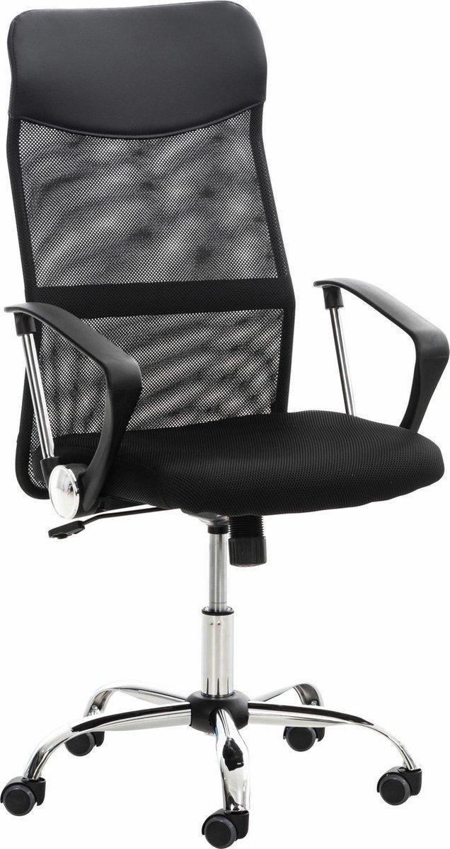 Malatec Washington bureaustoel - ergonomisch - verrijdbaar - zwart