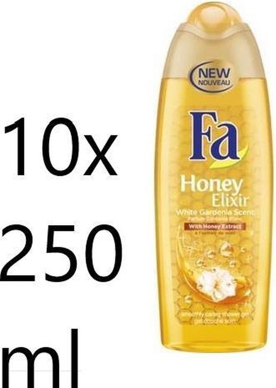 Fa Douchegel Honey Elixer - Voordeelpak 10x 250ml | bol.com