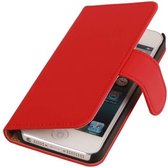Wicked Narwal | bookstyle / book case/ wallet case Hoes voor iPhone 6 Plus Rood