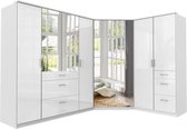 CLACK Hoekkast - Modern - Wit decor - L 300 cm