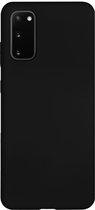 BMAX Siliconen hard case hoesje geschikt voor Samsung Galaxy S20 / Hard cover / Beschermhoesje / Telefoonhoesje / Hard case / Telefoonbescherming - Zwart