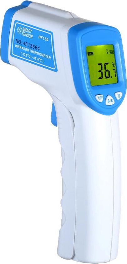 Aanwezigheid Krachtig Vooroordeel Digitale Thermometer - Thermometer koorts - Thermometer lichaam - Medical  Infrarood -... | bol.com