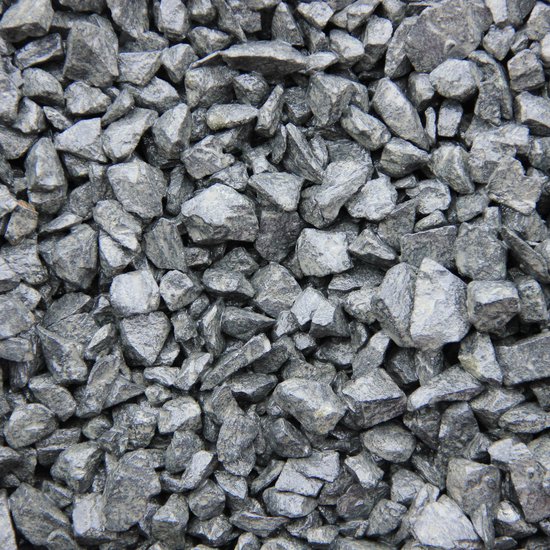 Weekendtas Vertrappen Snikken Basalt split zwart grijs siergrind 8-16 mm - 650 KG - Zwart donker grijs  Grind | bol.com