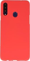 Wicked Narwal | Color TPU Hoesje voor Samsung Samsung Galaxy A20s Rood