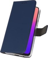 Wicked Narwal | Wallet Cases Hoesje voor Motorola Motorola Motorola Moto G7 Navy