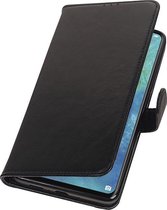 Wicked Narwal | Echt Lederen Hoesje Wallet Case voor Huawei Mate 20X Zwart