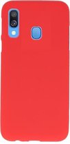 Wicked Narwal | Color TPU Hoesje voor Samsung Samsung Galaxy A40 Rood