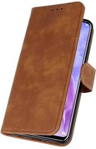 Wicked Narwal | bookstyle / book case/ wallet case Wallet Cases Hoes voor Huawei Nova 3 Bruin