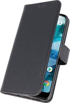 Wicked Narwal | bookstyle / book case/ wallet case Wallet Cases Hoesje voor Nokia 8.1 Zwart