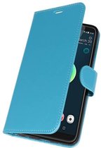 Wicked Narwal | Wallet Cases Hoesje voor HTC Desire 12 Plus Turquoise