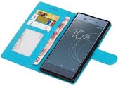 Wicked Narwal | Sony Xperia XZ1 Portemonnee hoesje booktype Wallet Turquoise