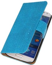 Wicked Narwal | Devil bookstyle / book case/ wallet case Hoes voor Samsung Galaxy S4 i9500 Turquoise