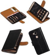 Wicked Narwal | Premium PU Leder bookstyle / book case/ wallet case voor Huawei G8 Zwart