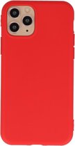 Wicked Narwal | Premium Color TPU Hoesje voor iPhone 11 Pro Max Rood