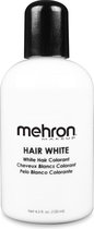 Mehron - Hair White - Om haar tijdelijk wit te maken - Ideaal voor Sinterklaas of Kerstman - 130 ml