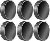 Freewell DJI Osmo Action camera filters (6) Budget Kit (ND4, ND8, ND16, CPL, ND32/PL, ND64/PL)