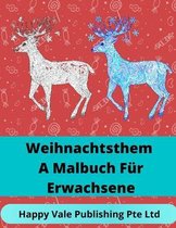 Weihnachtsthem A Malbuch Fur Erwachsene