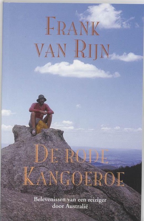 Cover van het boek 'De rode kangoeroe' van Frank van Rijn