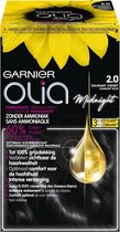 3x Garnier Olia Permanente Crèmekleuring 2.0 Zwart