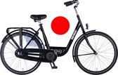 stadsfiets 26 Inch 48 cm Dames 3V Terugtraprem Rood