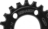 Gebhardt blad race 52t 5-arm 130 zwart t/m 10v