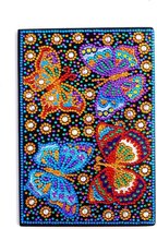 Diamond painting notitieboekje vlinders - Tip: dit boekje is ook te gebruiken om in te tekenen