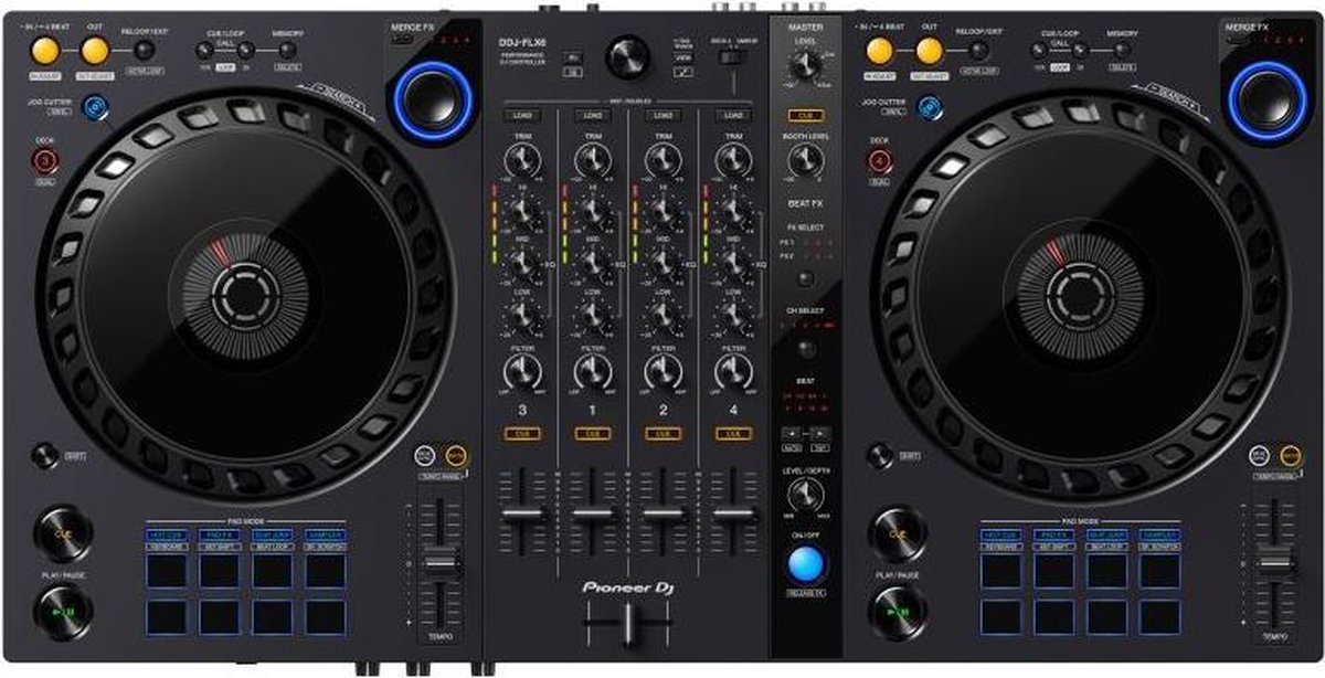 Pioneer DJ DDJ-FLX6 - Contrôleur DJ - Zwart | bol