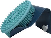 Bobbels & Putten - blauw - badkamer accessoires - badspons - douchespons - dry brush - baby - washandjes