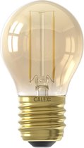 CALEX - LED Lamp - Kogellamp P45 - E27 Fitting - 2W - Warm Wit 2100K - Goud - BES LED