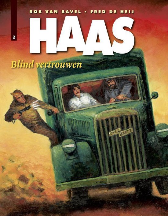 Cover van het boek 'Haas / 2 Blind vertrouwen' van Rob van Bavel