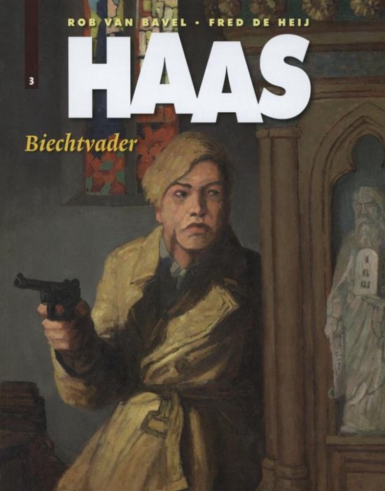 Cover van het boek 'Haas / 3 Biechtvader' van Fred de Heij