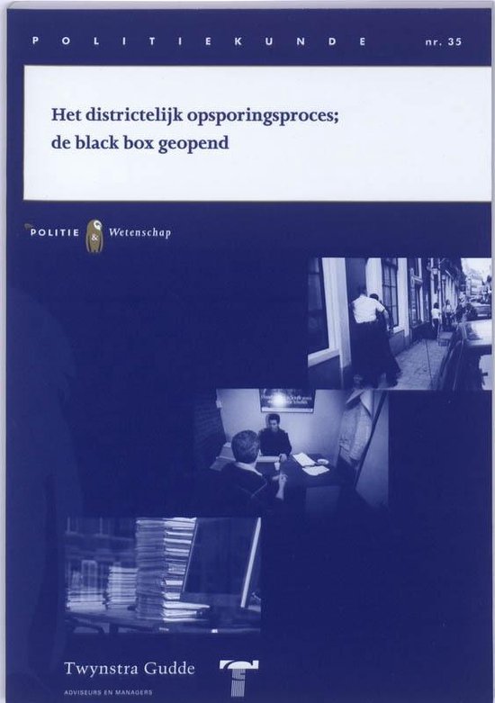 Cover van het boek 'Het districtelijk opsporingsproces / druk 1'