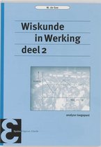 Boek cover Epsilon uitgaven 49 -  Wiskunde in Werking 2 van M. de Gee