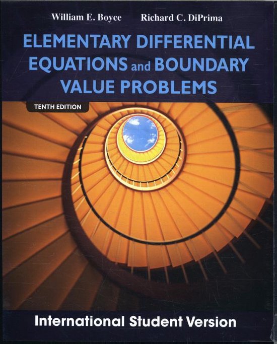 Elementary Differential Equations and Boundary Value Problem ... - cover