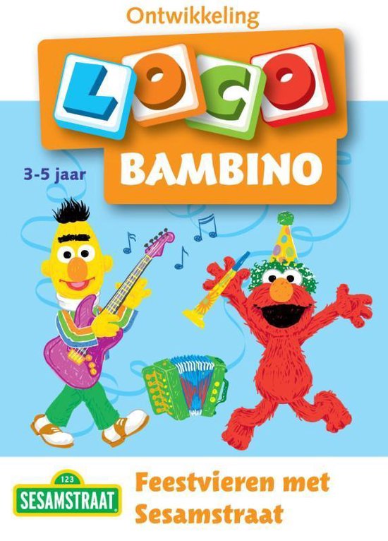 Afbeelding van het spel Loco Bambino Ontwikkeling  -  Feestvieren met Sesamstraat 3-5 jaar