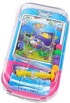 Lg-imports Flipperspel Dolfijn Junior 9 X 4,5 Cm Blauw/roze