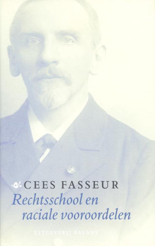 Cover van het boek 'Rechtsschool en raciale vooroordelen' van C. Fasseur