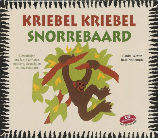 Cover van het boek 'Kriebel kriebel snorrebaard + CD' van Hinke Baukje Wever