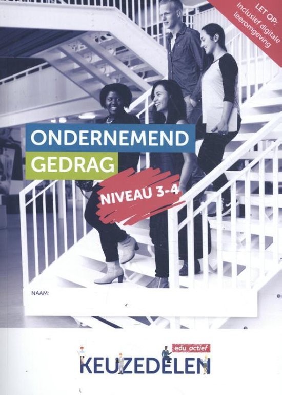9789037250183 - Keuzedelen - Ondernemend gedrag niveau 3-4