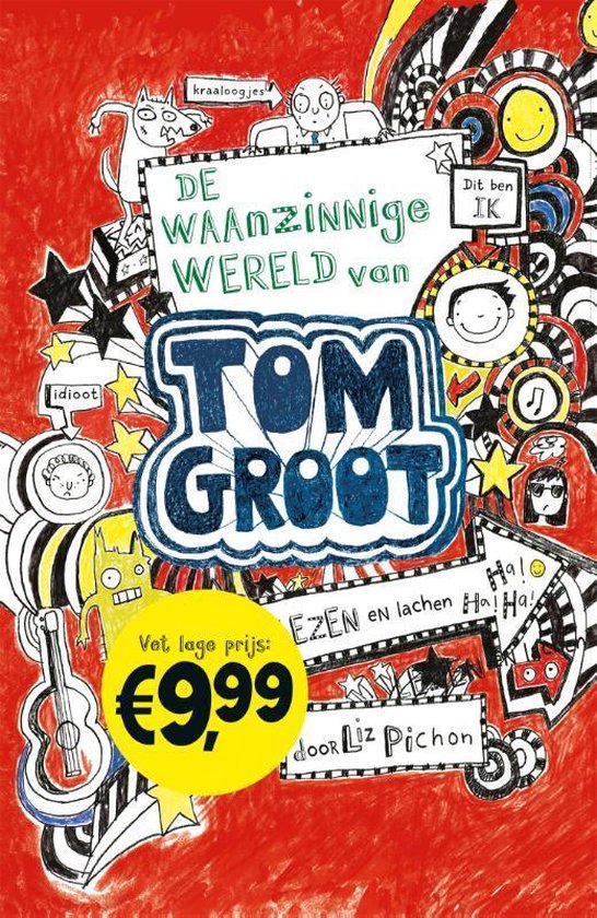 Tom Groot 1 -   De waanzinnige wereld van Tom Groot - cover
