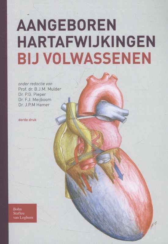 Cover van het boek 'Aangeboren hartafwijkingen bij volwassenen'