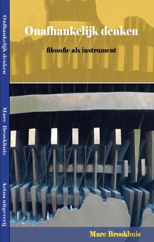 Cover van het boek 'Onafhankelijk denken' van Marc Brookhuis