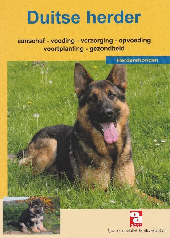 Cover van het boek 'De Duitse herder' van  Onbekend