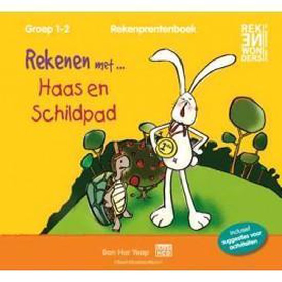 Rekenprentenboeken - Rekenen met...haas en schildpad groep 1 ... - cover