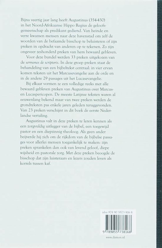Als korrels tussen kaf